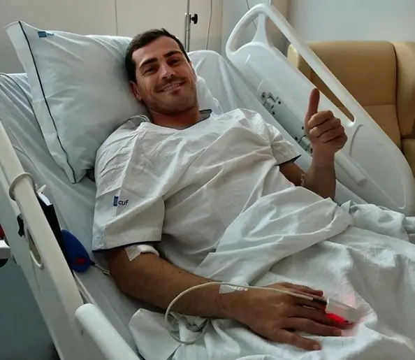 Iker Casillas: "Um grande susto mas com as forças intactas"