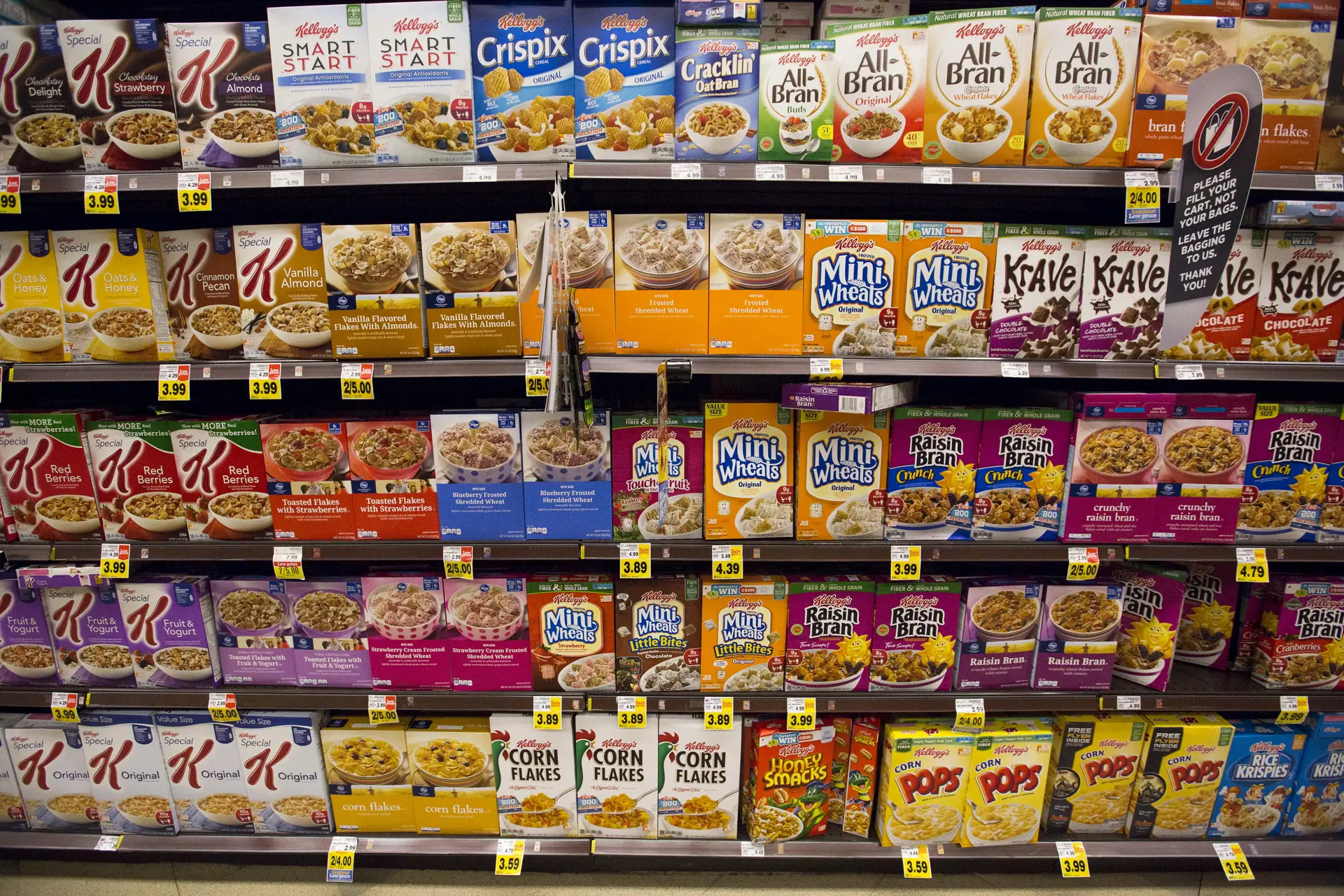 Menos sal e menos açúcar em milhares de alimentos