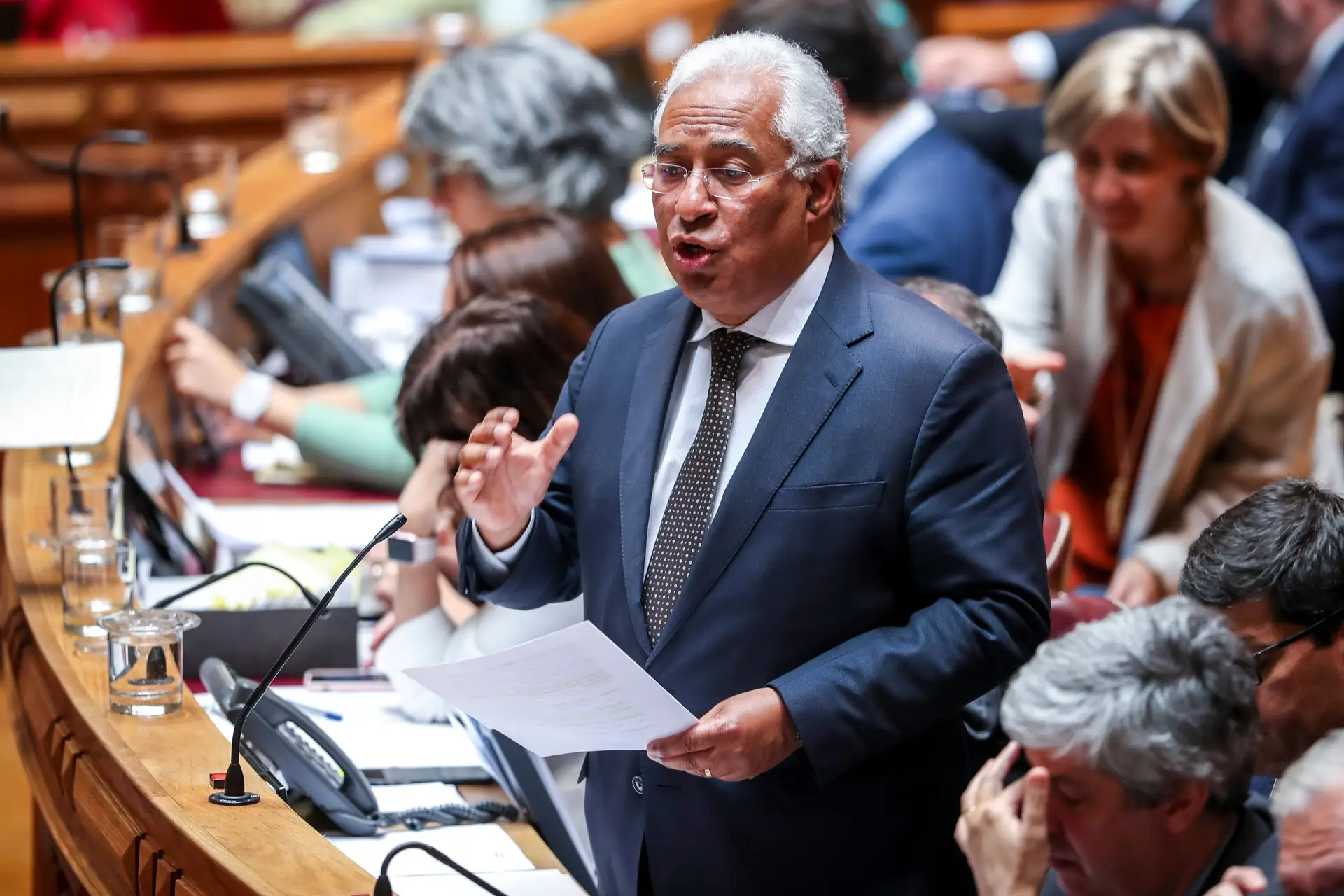 Costa considera que "país está seguramente chocado com desplante" de Berardo