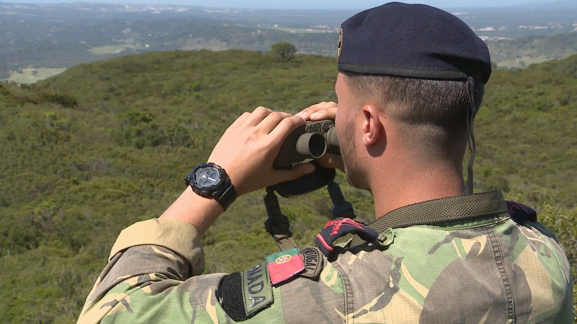 Forças Armadas ajudam na vigilância aos incêndios devido ao calor