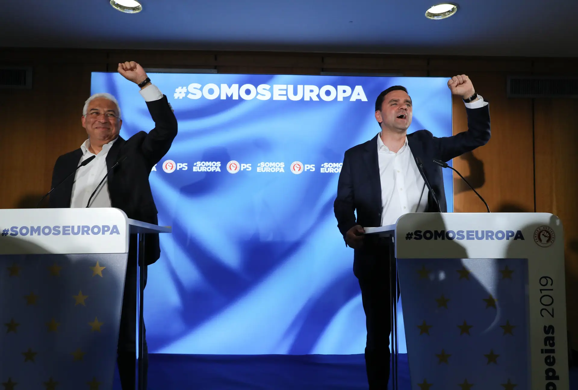 PS vence eleições europeias