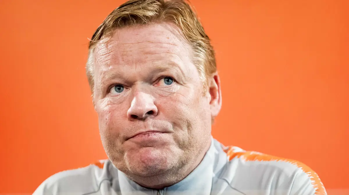 Selecionador da Holanda, Ronald Koeman