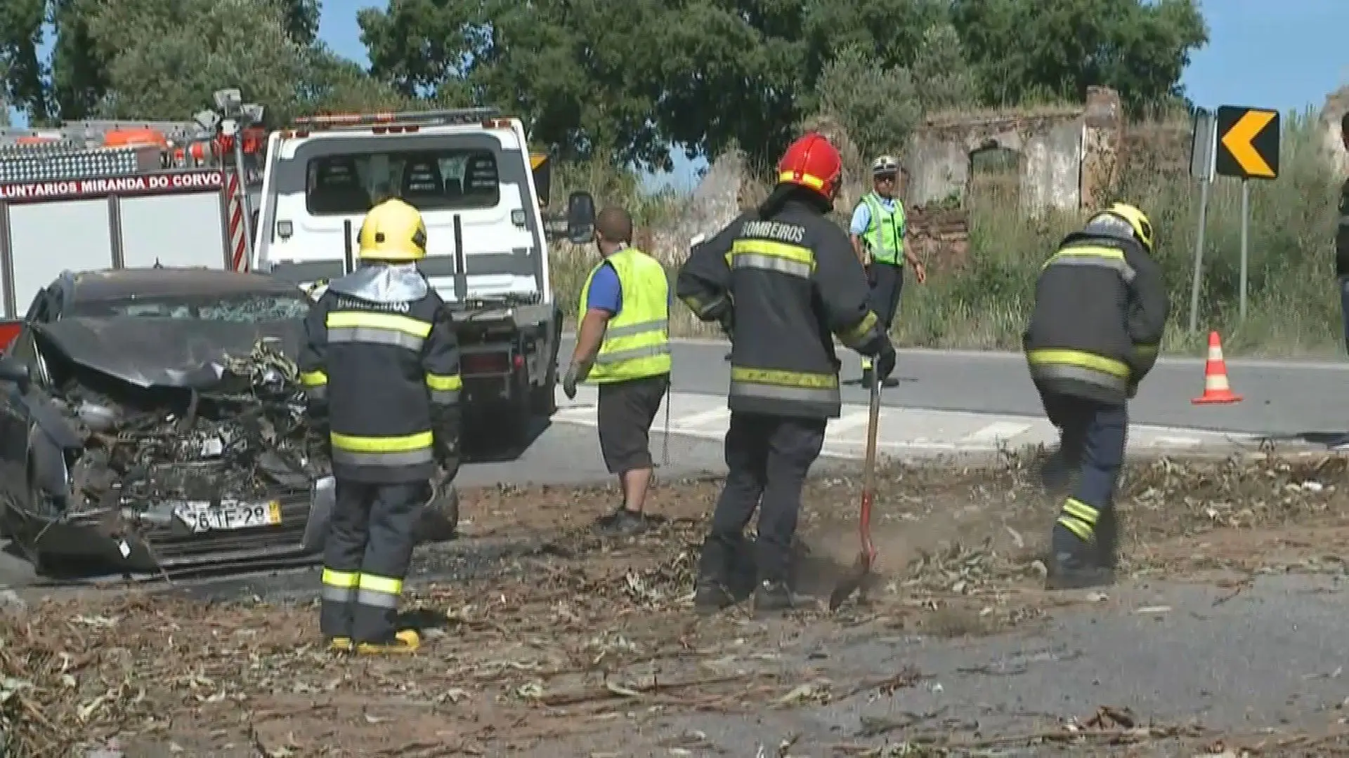 Um morto e três feridos em acidente em Miranda do Corvo, Coimbra