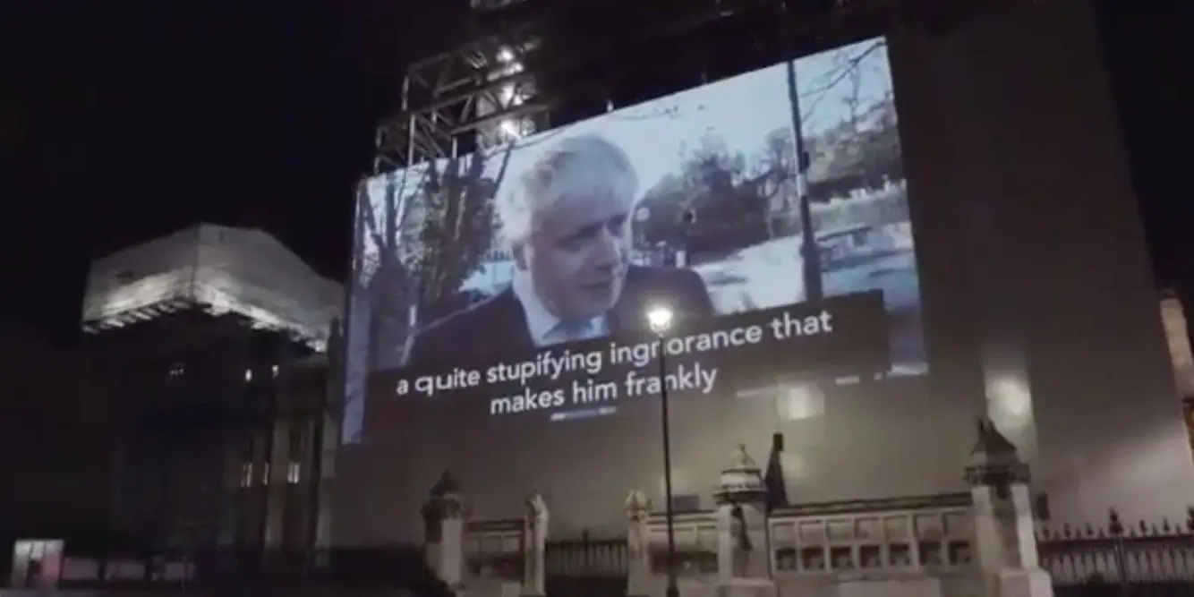 "Ignorância estonteante". Críticas de Boris Johnson a Trump projetadas no Big Ben durante a visita do Presidente dos EUA