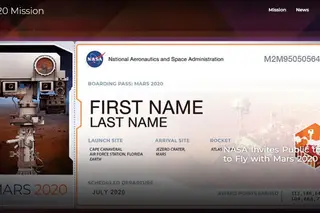 Saiba como pode enviar o seu nome até ao planeta Marte