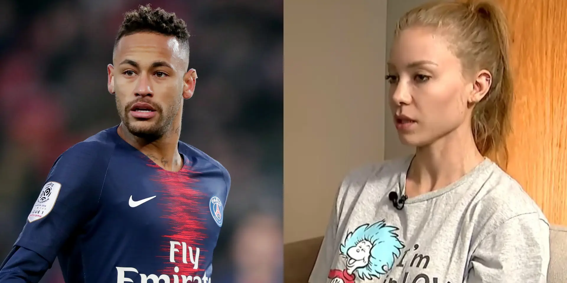 Modelo que denunciou Neymar tinha sido acusada de esfaquear o ex-marido