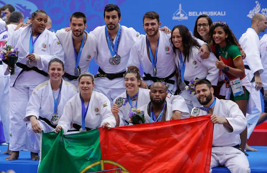 Resultado de imagem para jogos europeus equipa mista judo
