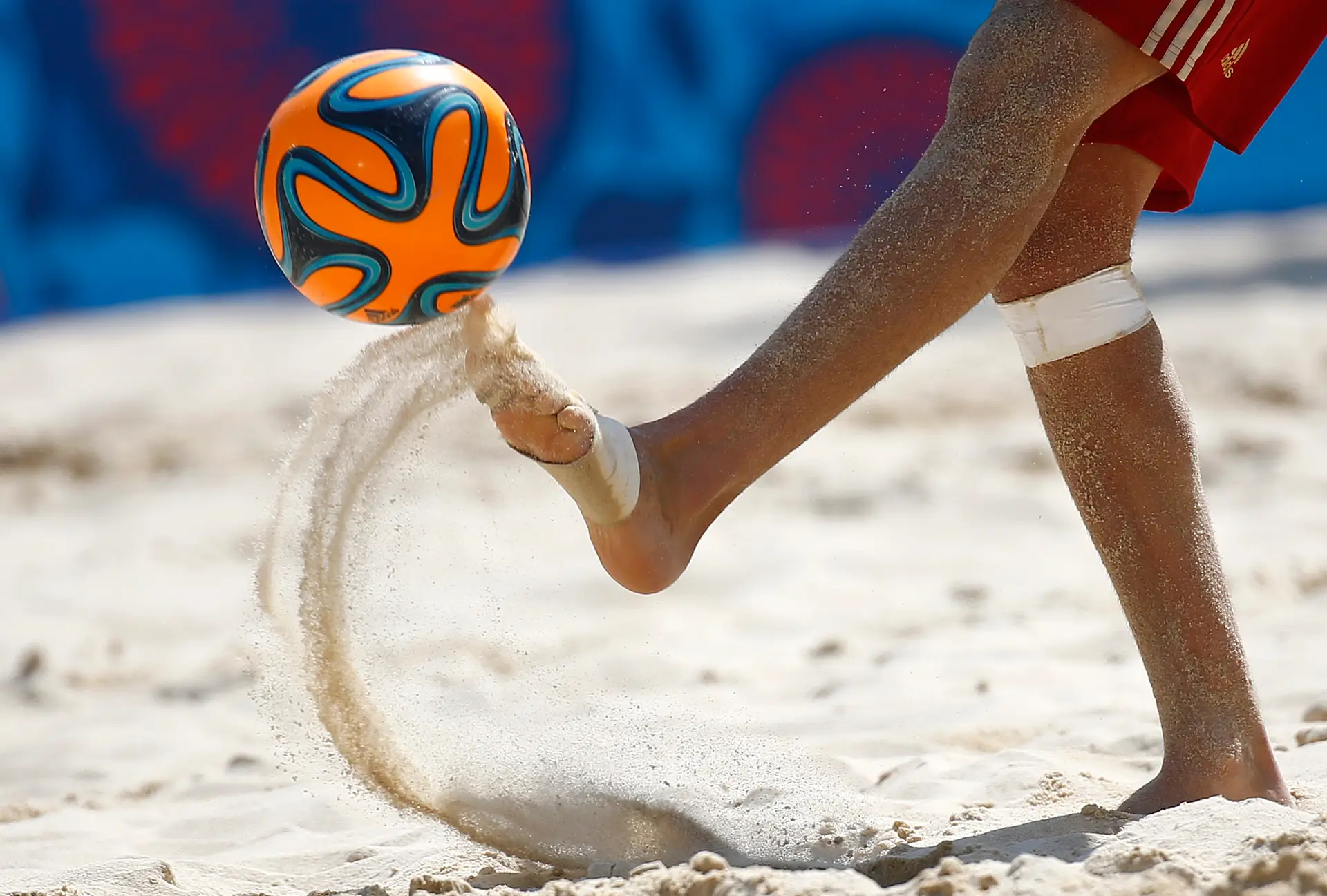 Portugal goleia Roménia no futebol de praia em Minsk2019