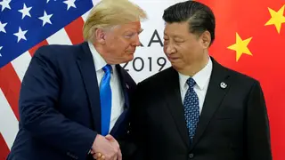 O aperto de mão entre Trump e Xi Jinping que reata as negociações