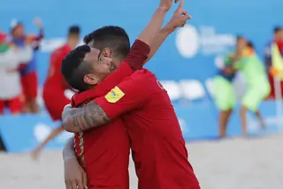 Portugal vence ouro em futebol de praia nos Jogos Europeus