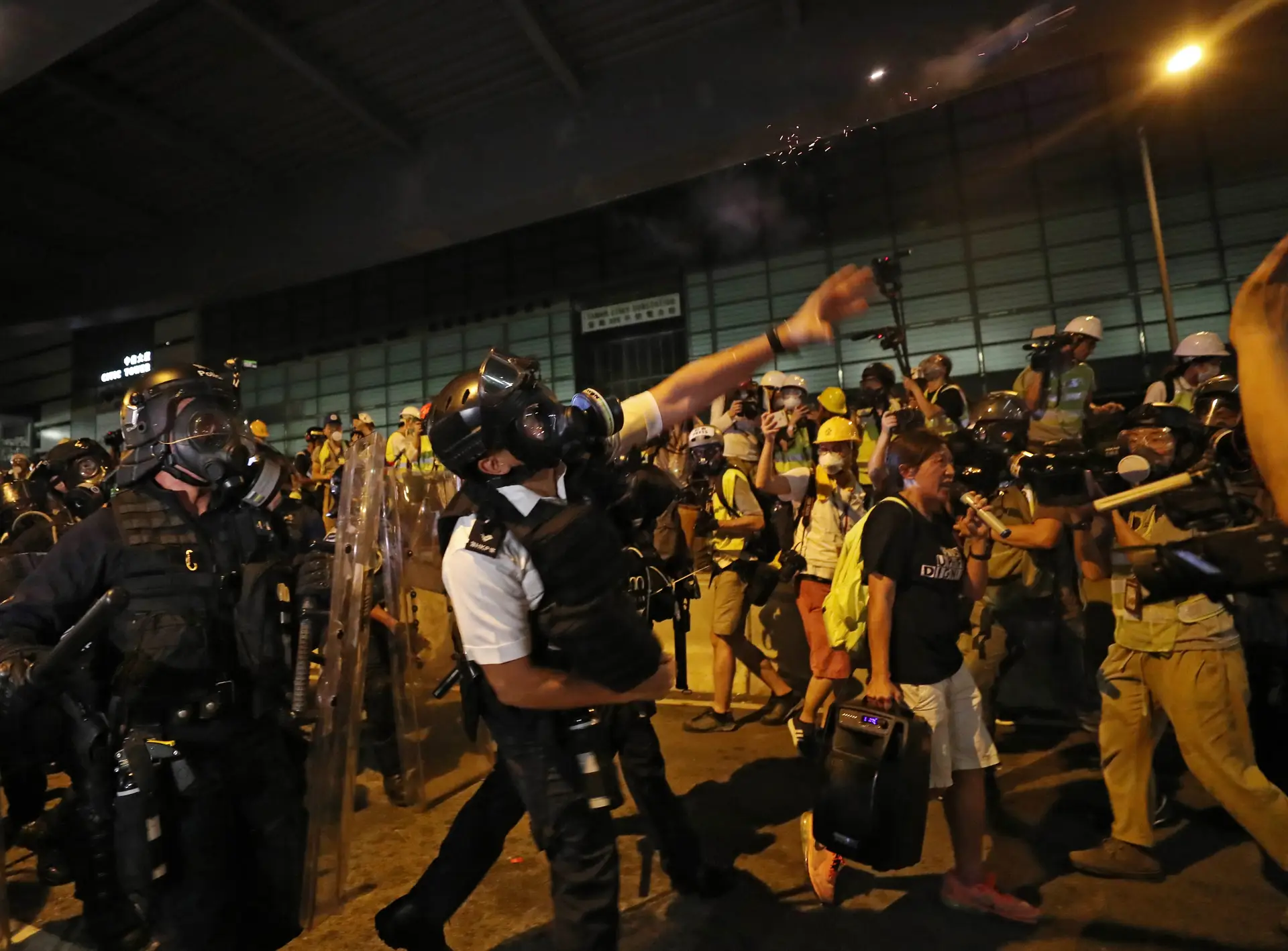 Confrontos em Hong Kong