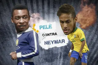 Um Contra Um: Pelé ou Neymar?