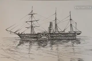 O naufrágio do "navio do Norte"
