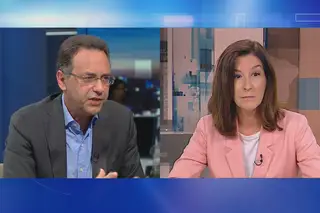 Porfírio Silva e Cecília Meireles no Esquerda-Direita