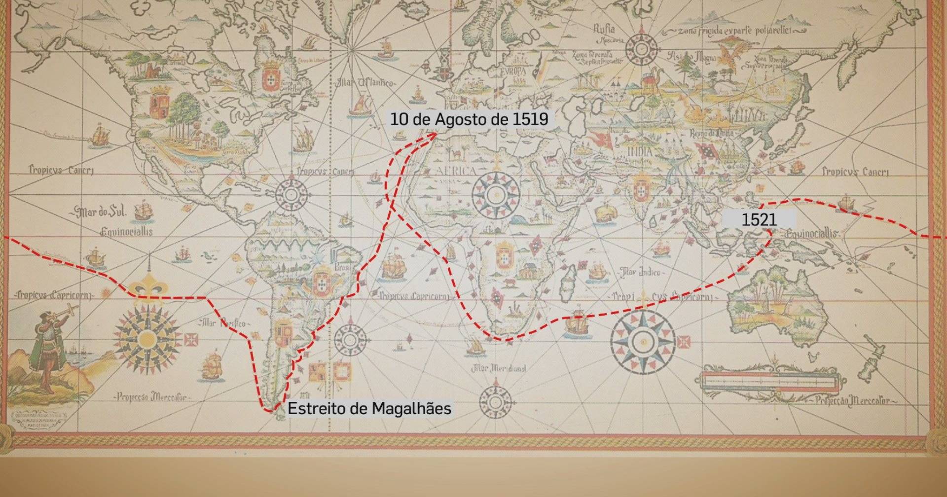 500 Anos Da Circum Navegação De Fernão Magalhães Sic Notícias