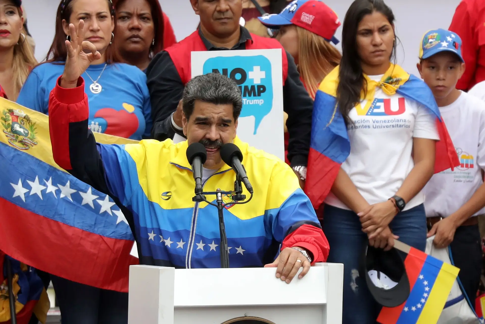 Maduro compara comportamento de Trump ao de Hitler