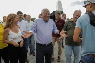 António Costa comovido com "carinho" de Rui Rio pelo Bloco de Esquerda