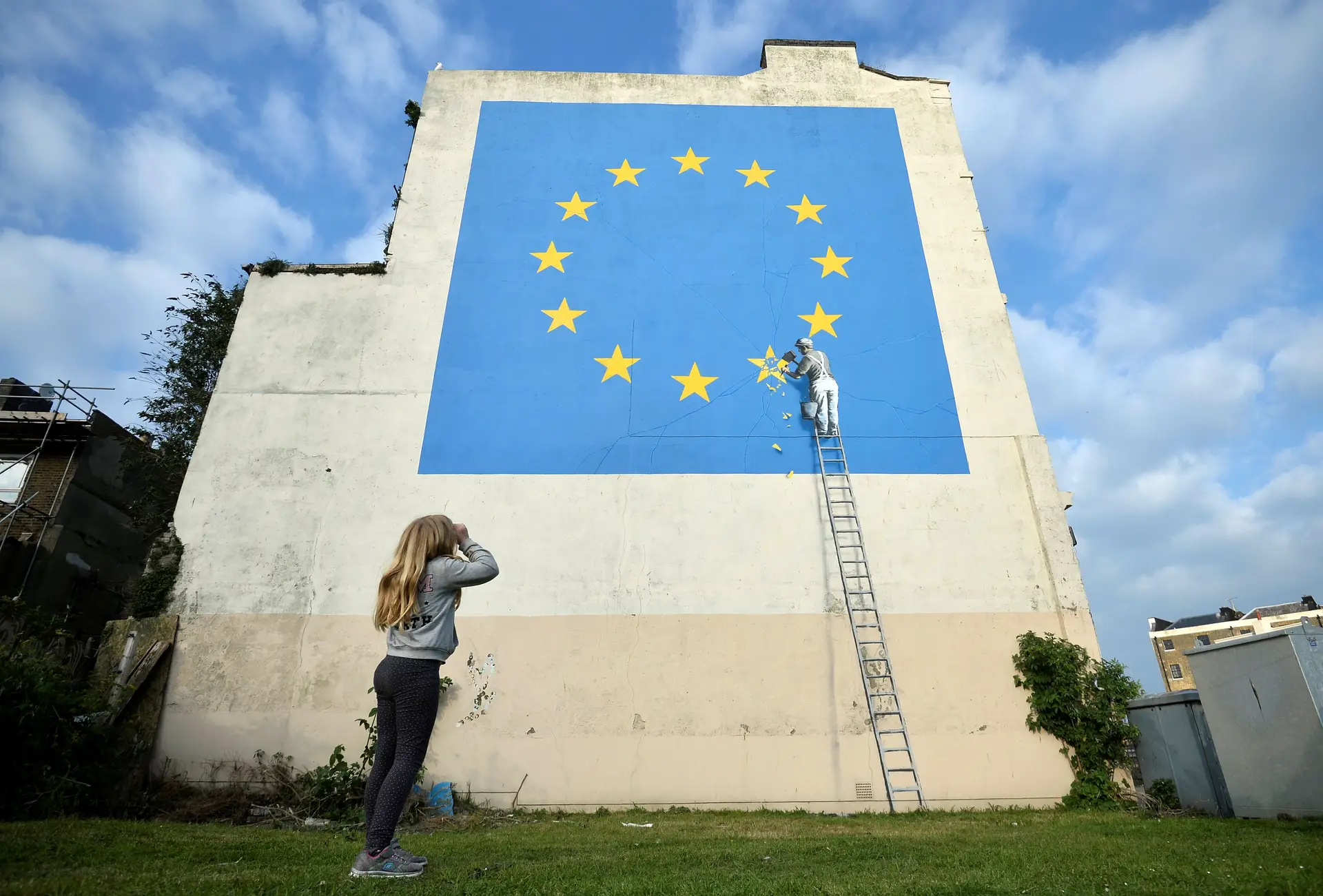 Mural de Banksy sobre Brexit desaparece misteriosamente
