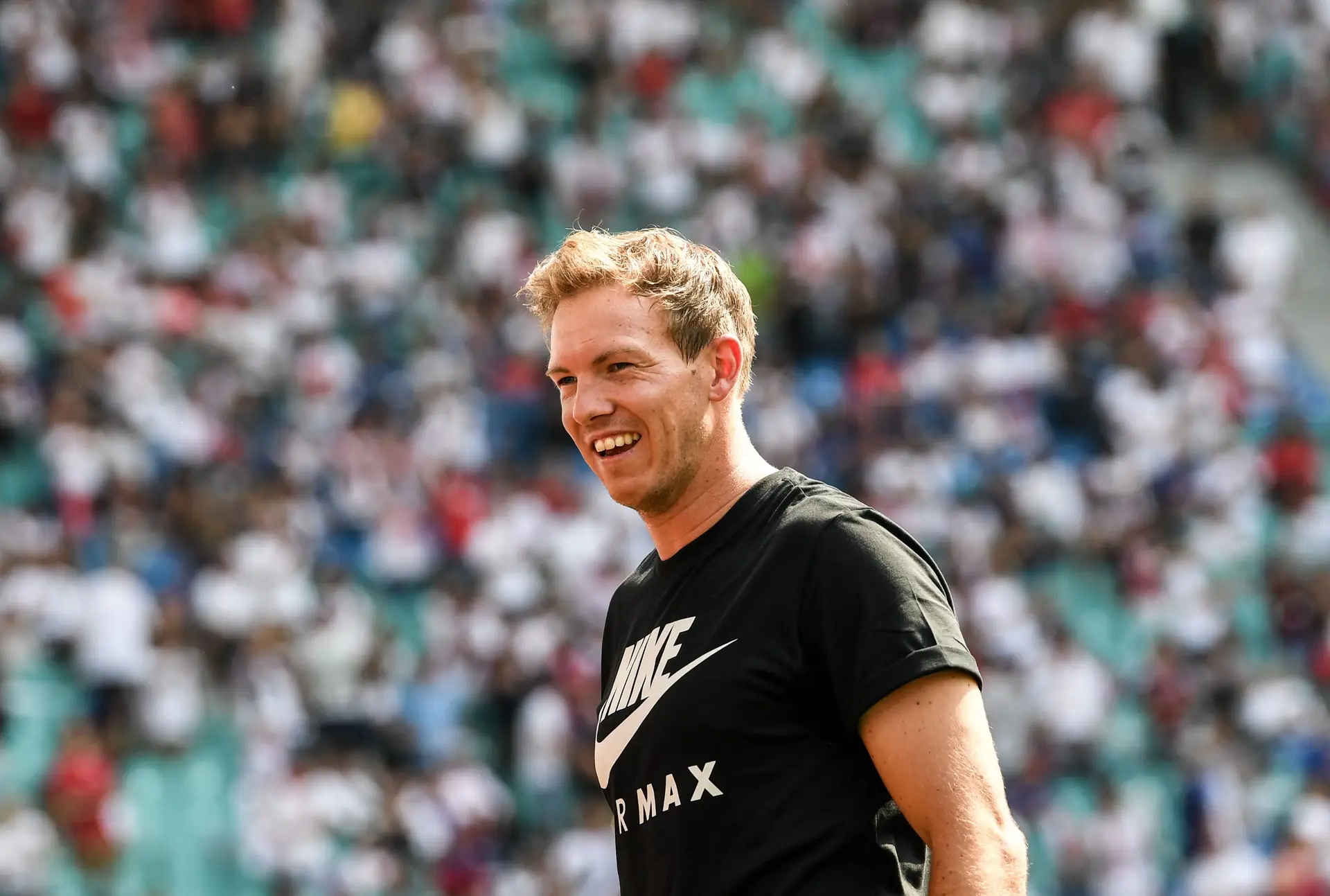 Treinador do Leipzig fala em "adversários fortes" no grupo do Benfica