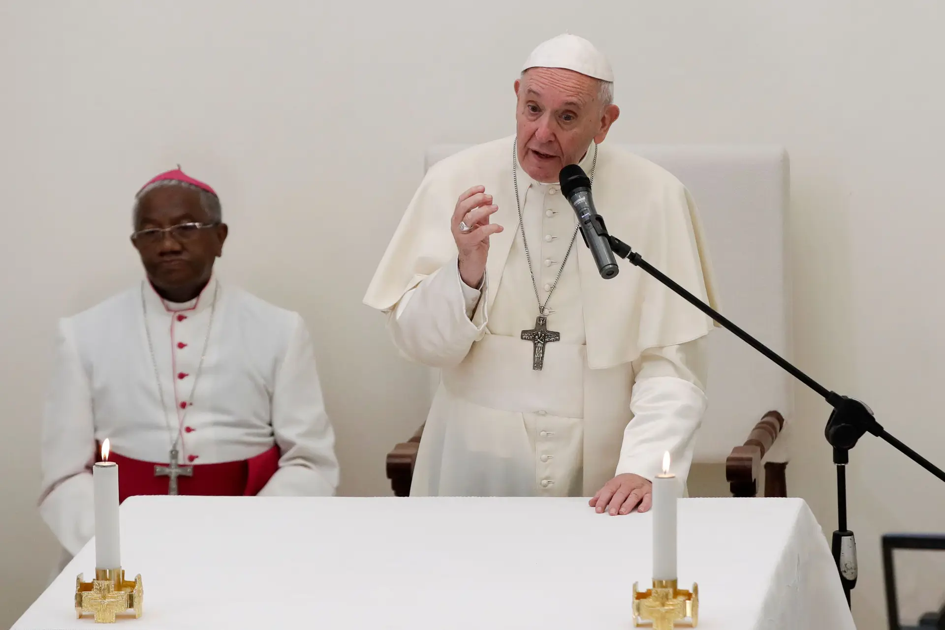 Papa Francisco alerta para problema da desflorestação em visita a Madagáscar
