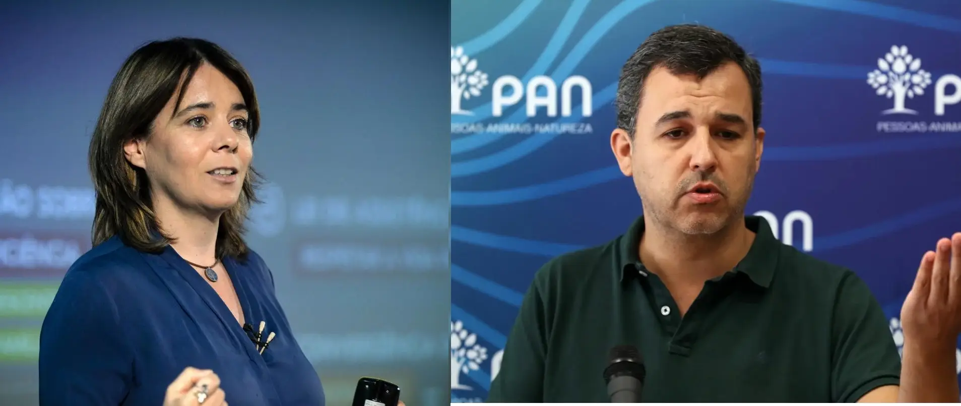 O debate entre Catarina Martins e André Silva