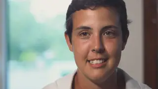 "A pele começava a escamar e eu dizia que parecia um camaleão. É mais fácil ver o lado positivo"
