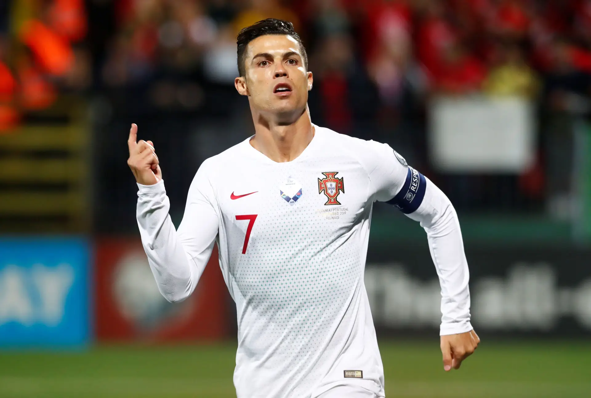 Cristiano Ronaldo é o jogador com mais golos em fases finais de Europeus