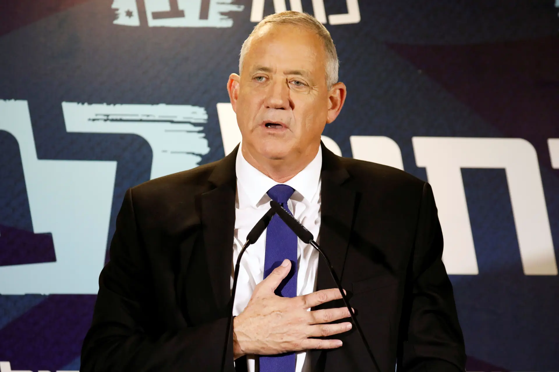 Benny Gantz quer ser primeiro-ministro de um governo de união em Israel