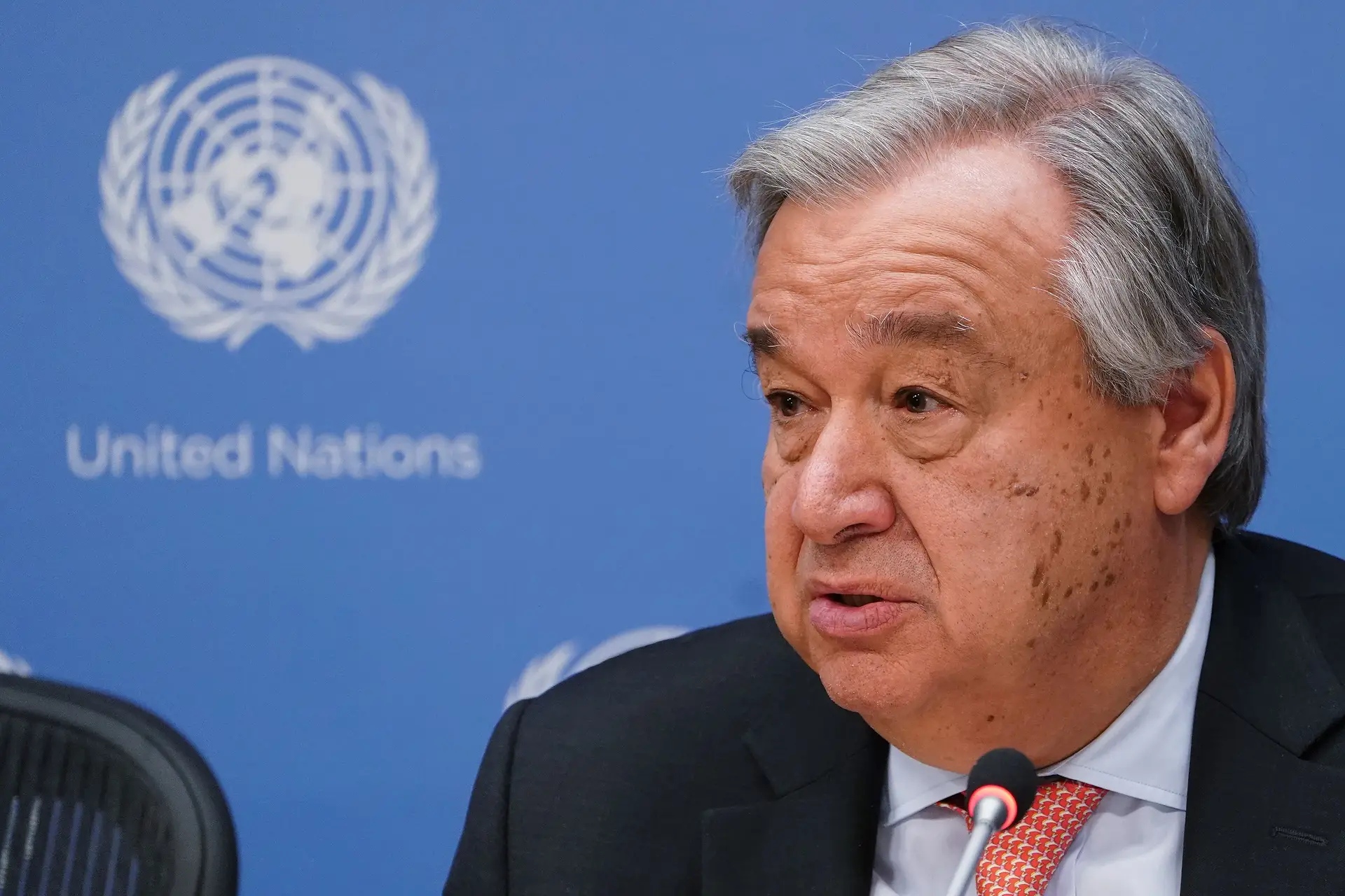 António Guterres, secretário-geral das Nações Unidas.