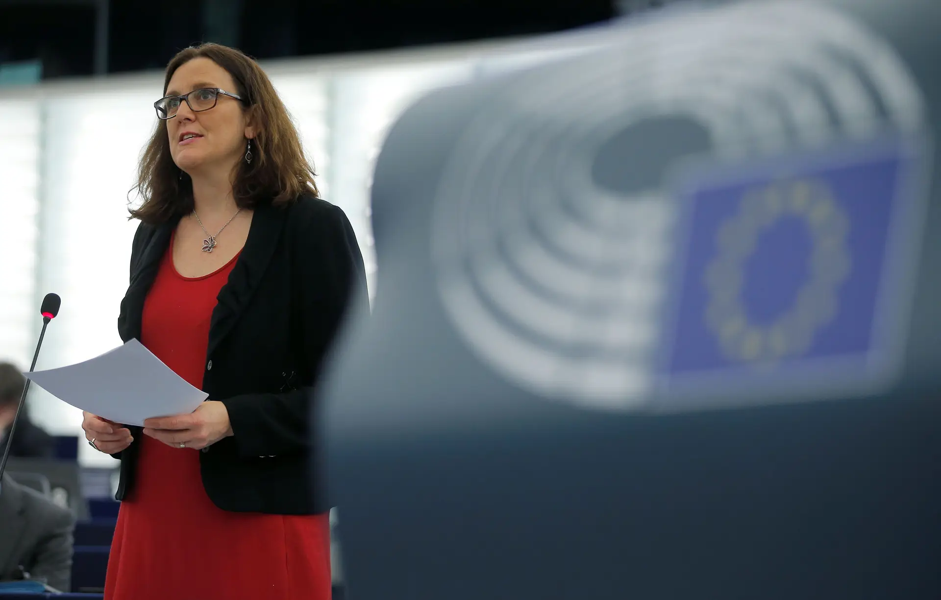 Cecilia Malmström, comissária europeia do Comércio.