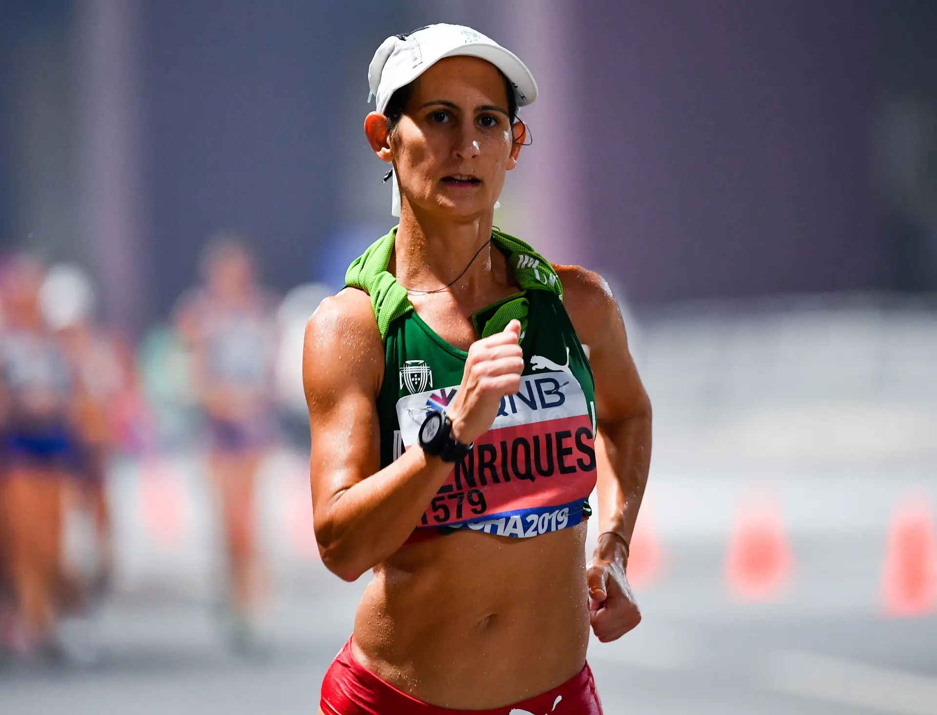 Inês Henriques lamenta dia "duro" e "triste" na despedida dos 35 km marcha