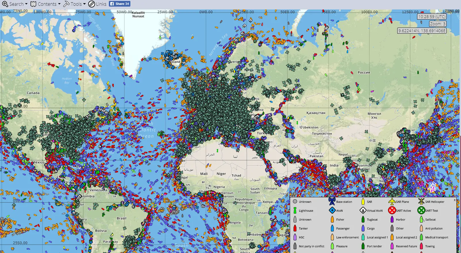 O "buraco" que o furacão deixou à volta dos Açores