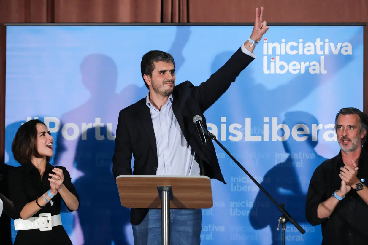 Carlos Guimarães Pinto, presidente do partido Iniciativa Liberal