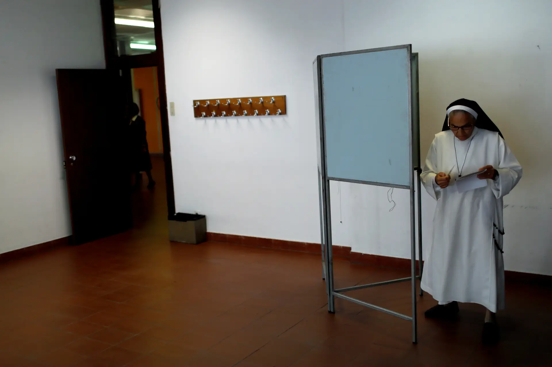 Assmbleia de voto em Lisboa nas eleições legislativas de 6 de outubro de 2019.
