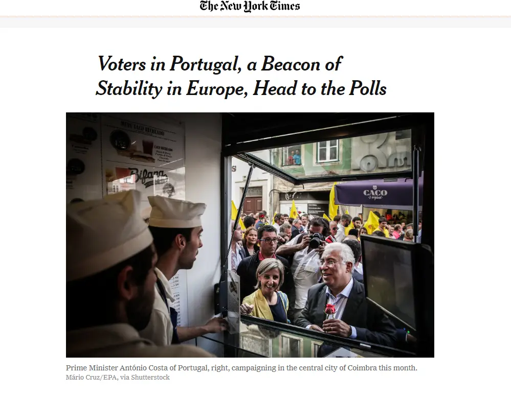 O que diz a imprensa internacional sobre as eleições portuguesas?