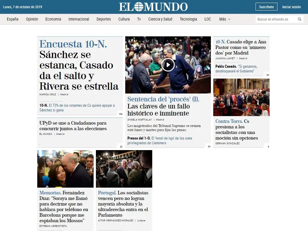 Imprensa espanhola destaca vitória do PS sem maioria absoluta