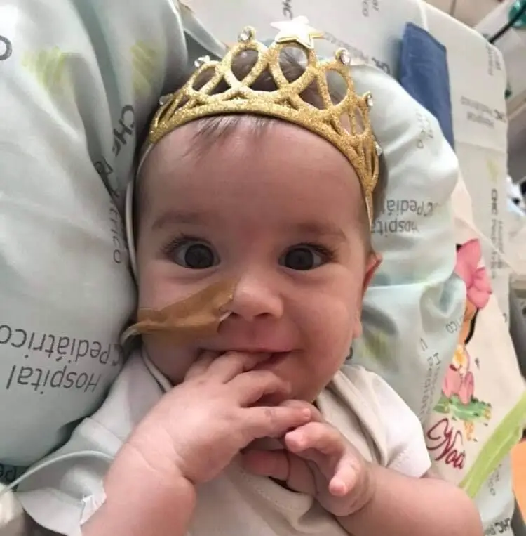 Morreu Noa, a bebé que estava à espera do medicamento que foi dado a Matilde