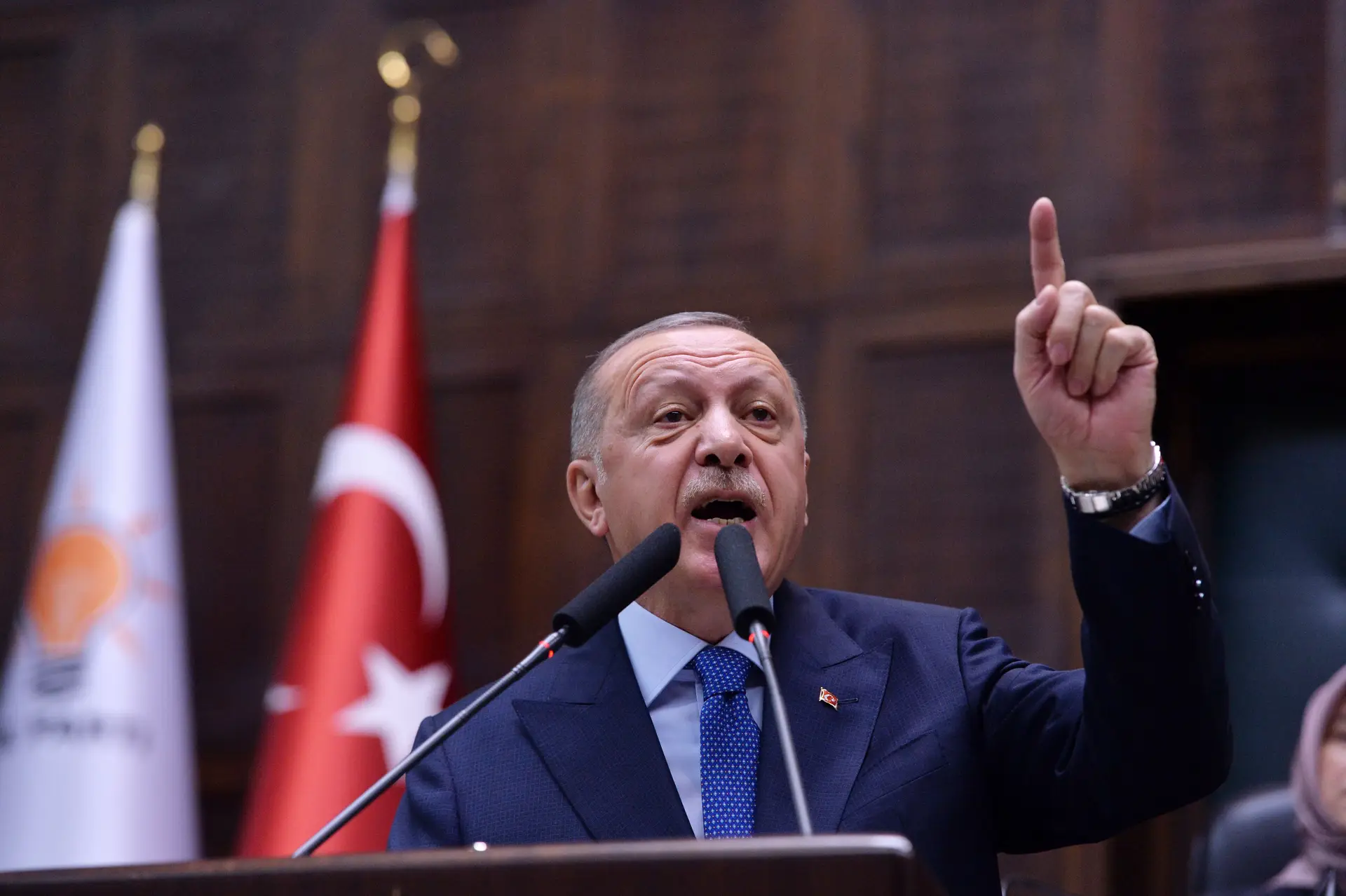 Erdogan "deitou no lixo" carta com as ameaças de Trump