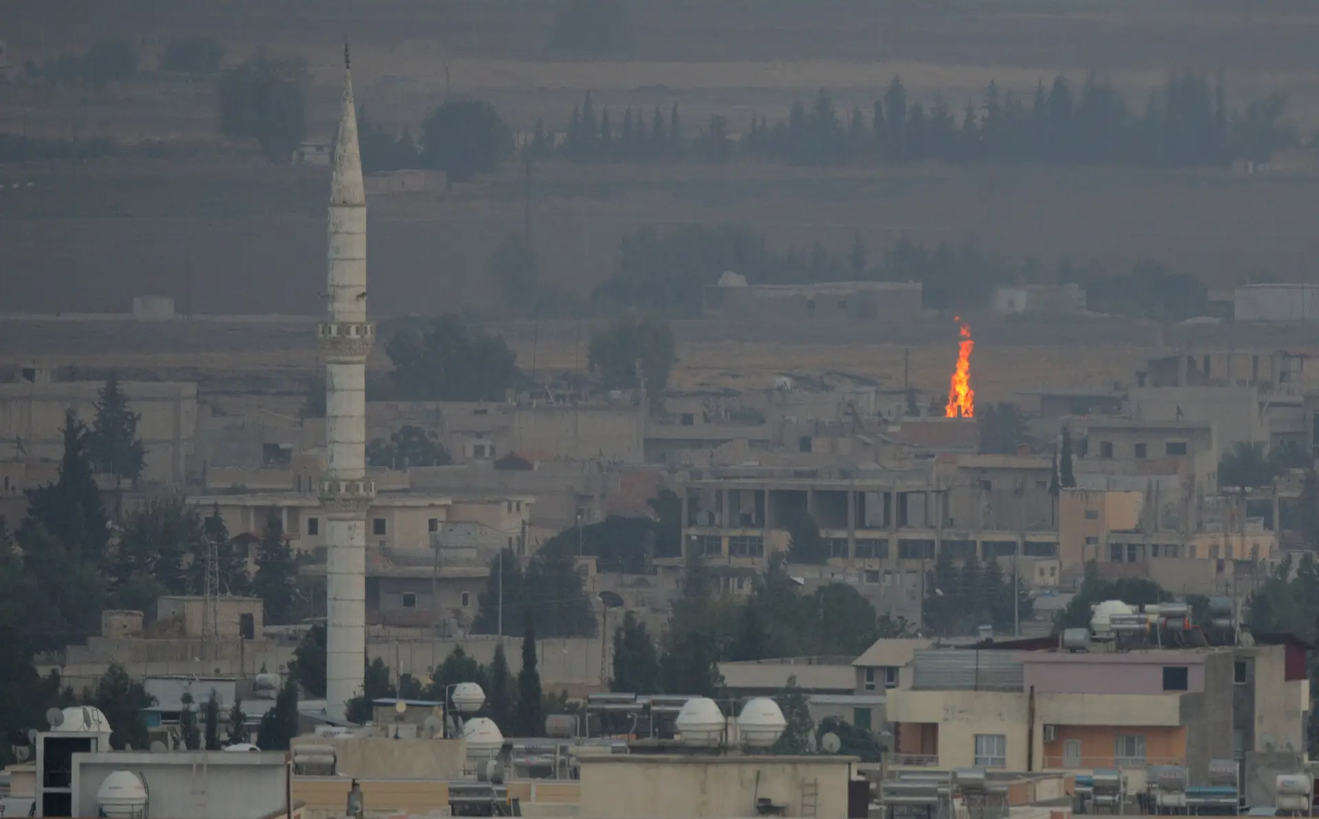 Ras al-Ain, norte da Síria, na fronteira com a Turquia