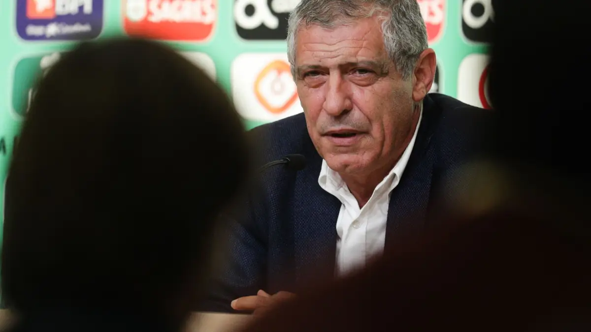 O selecionador nacional, Fernando Santos, anuncia a lista de convocados para os jogos de qualificação do Euro 2020 contra a Lituânia e o Luxemburgo