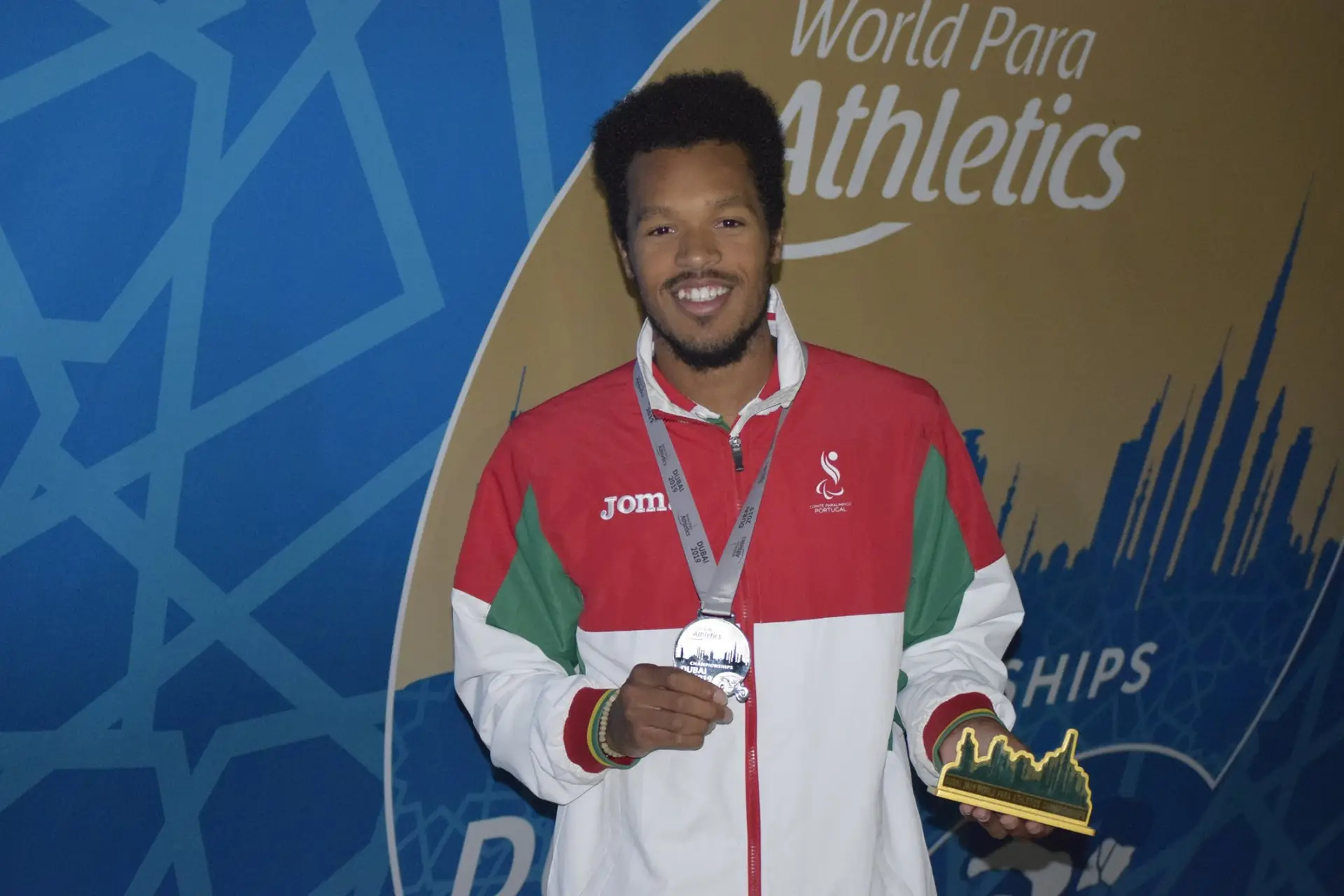 Sandro Baessa vence prata nos 1.500 metros dos Mundiais Paralímpicos de atletismo