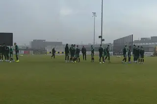 Seleção treina a 30 Km do Luxemburgo devido ao mau estado do relvado
