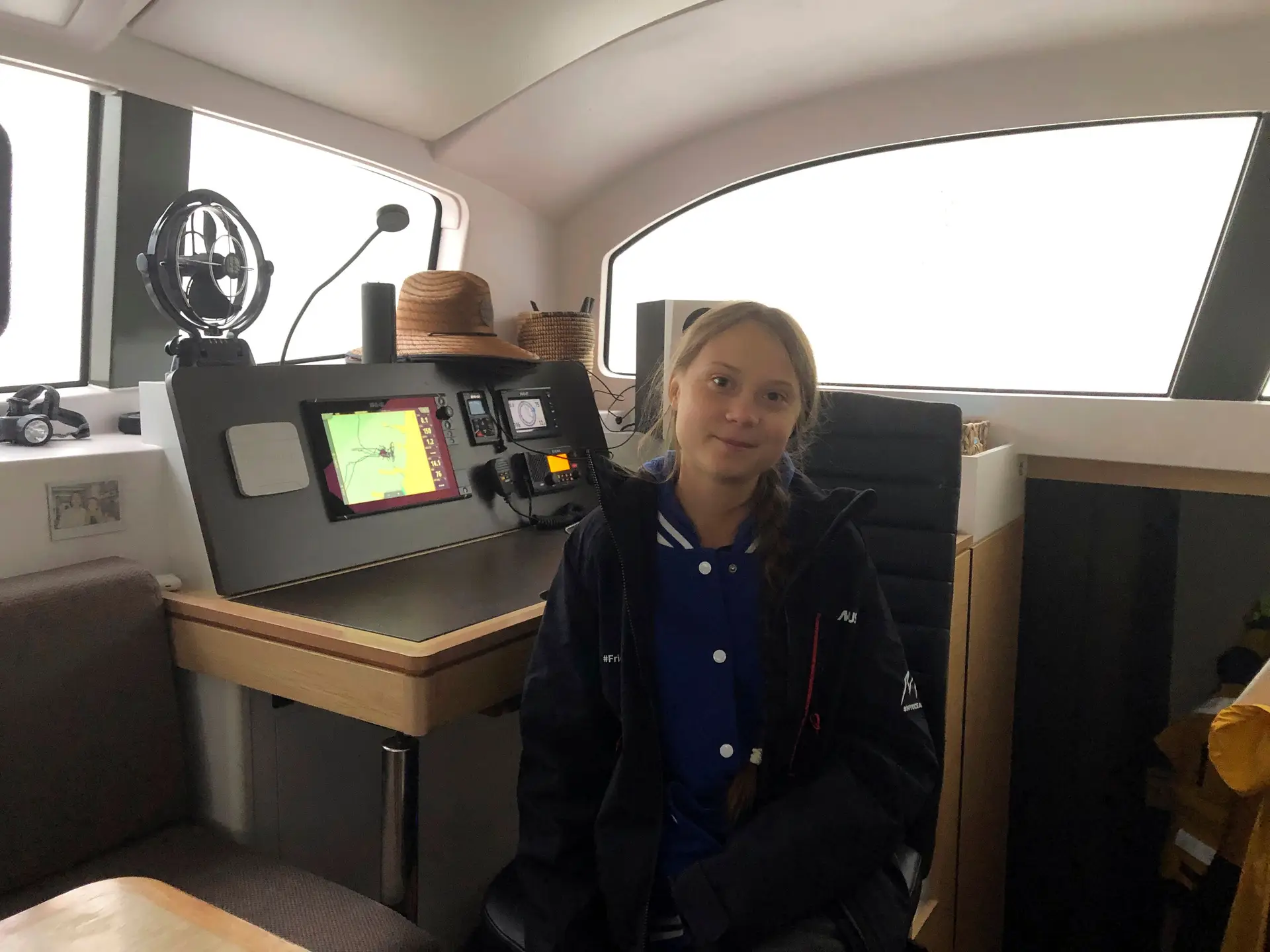 Greta Thunberg chega a Lisboa de veleiro no início de dezembro
