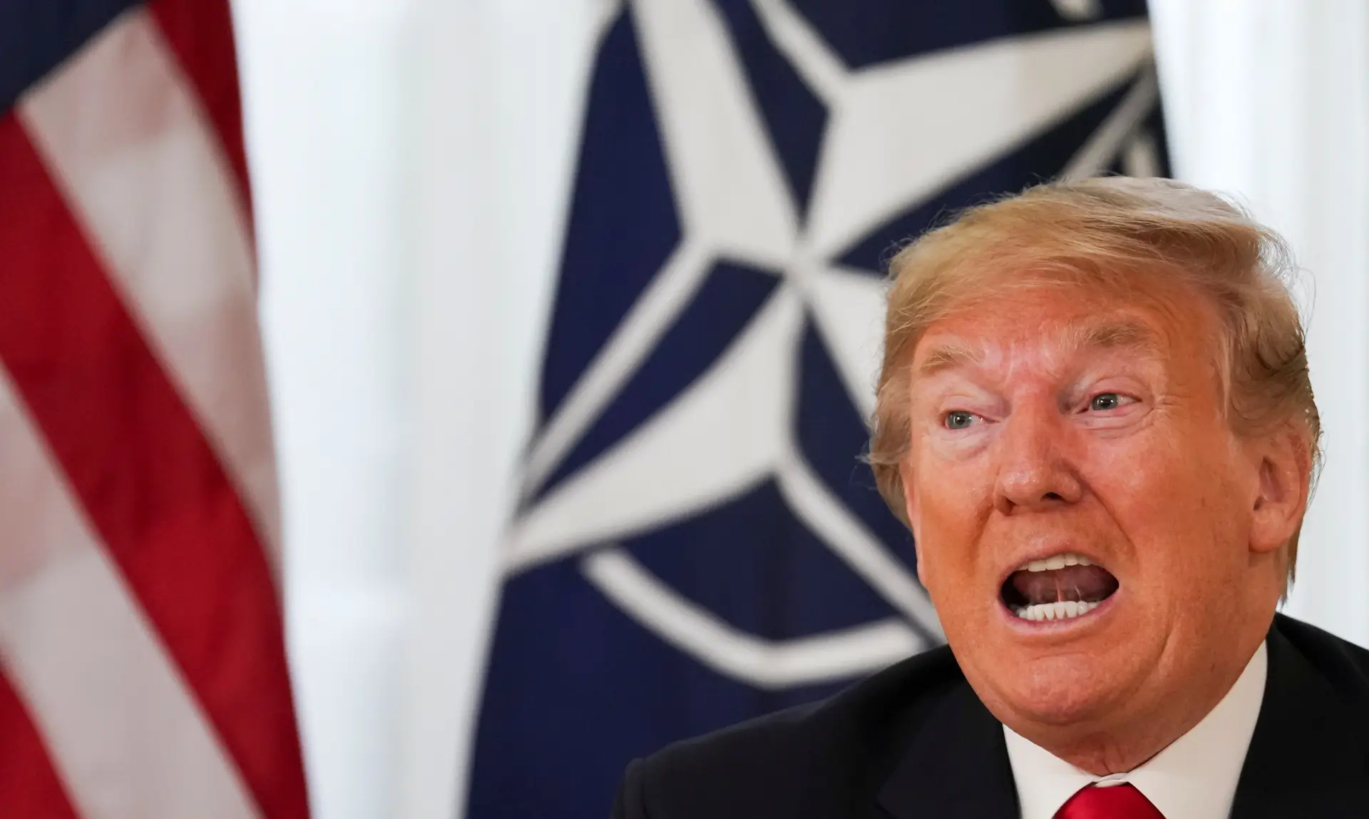 Trump critica declarações de Macron que afirmou que a NATO está em "morte cerebral"