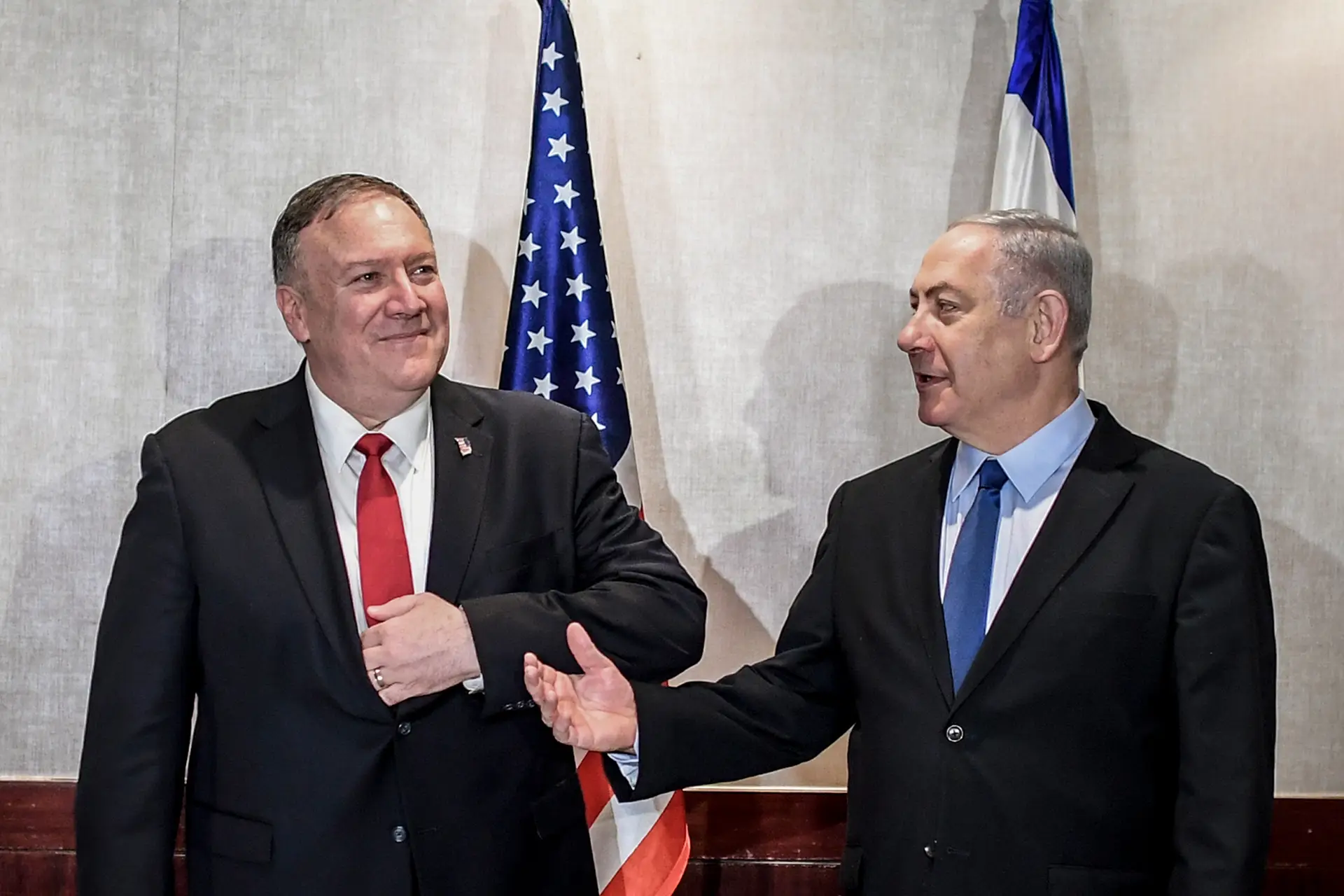 Pompeo e Netanyahu reunidos em Lisboa com jornalistas portugueses mantidos longe