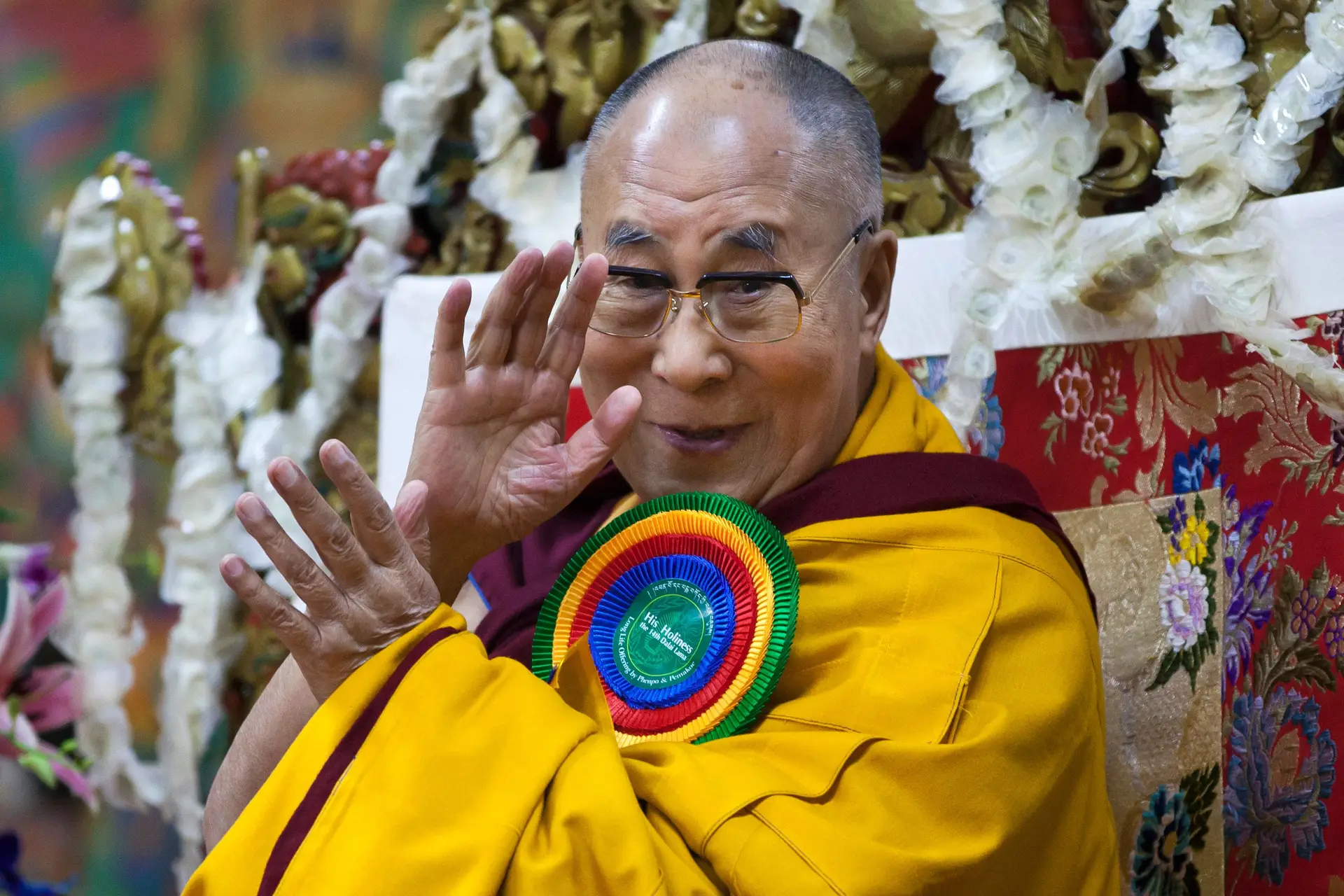 Dalai Lama assinala 80 anos como líder espiritual dos budistas tibetanos