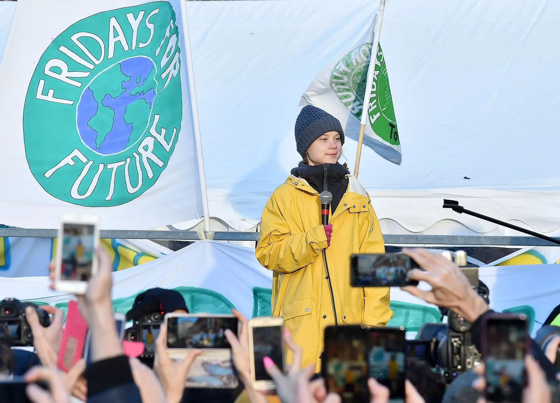 Greta Thunberg apela aos jovens para que considerem 2020 como o "ano da ação"