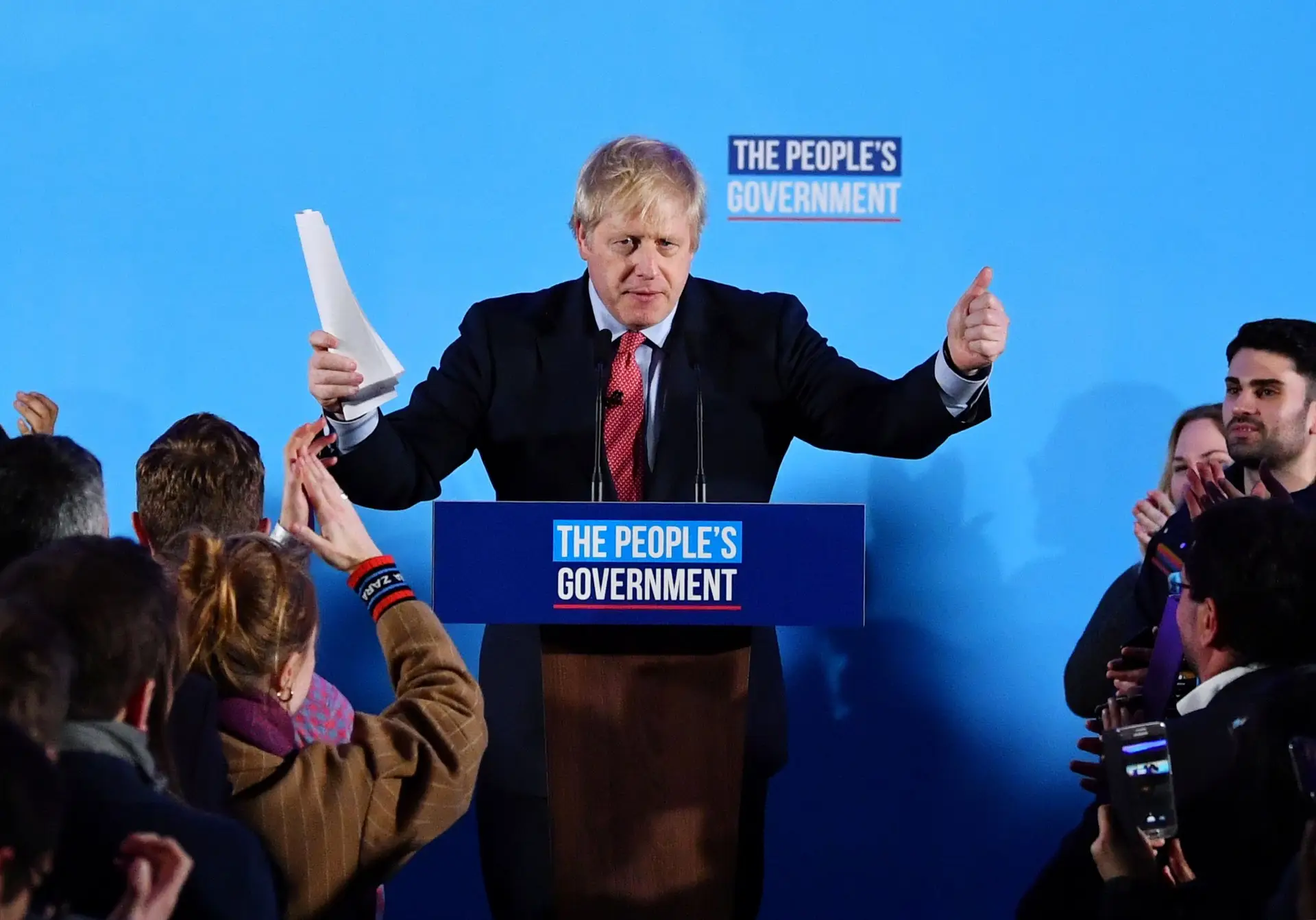 Maioria absoluta para Boris Johnson, Jeremy Corbyn de saída