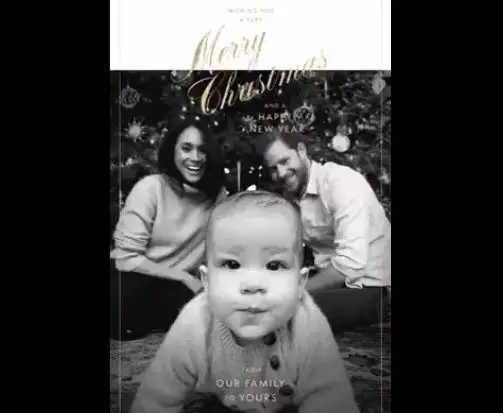 Quem é a estrela do postal de Natal de Harry e Meghan?