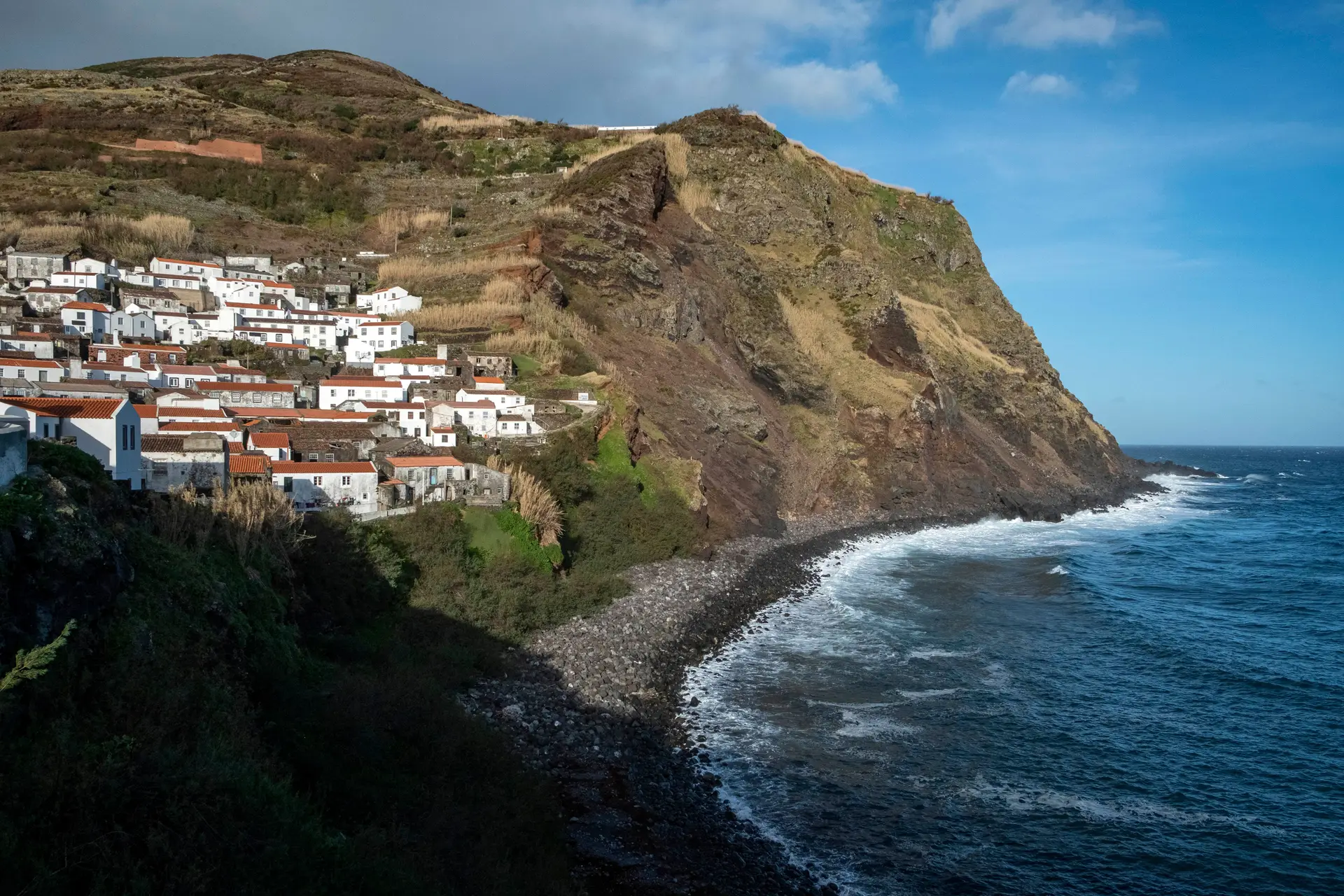 O Corvo, a mais pequena ilha açoriana.